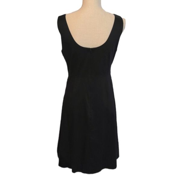 Kate Spade Bow Front Black Dress size 8 - Picture 3 of 7
